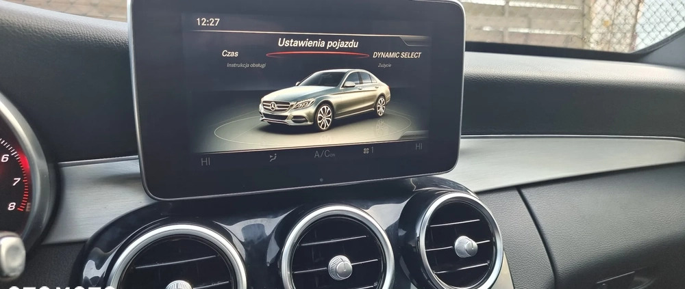 Mercedes-Benz Klasa C cena 99900 przebieg: 133580, rok produkcji 2017 z Toruń małe 407
